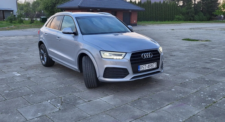 Audi Q3 cena 92100 przebieg: 21250, rok produkcji 2017 z Łask małe 106